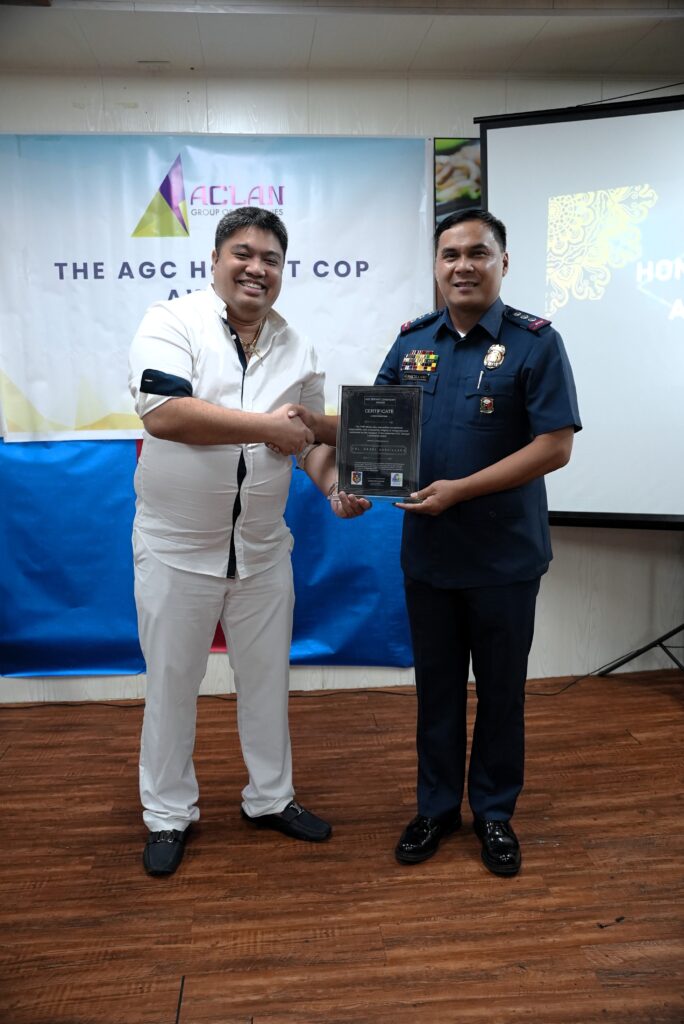 Celebrating Muntinlupa cops for integrity: Recognizing hard work and honesty, honoring excellence with AGC’s honest cop awards.