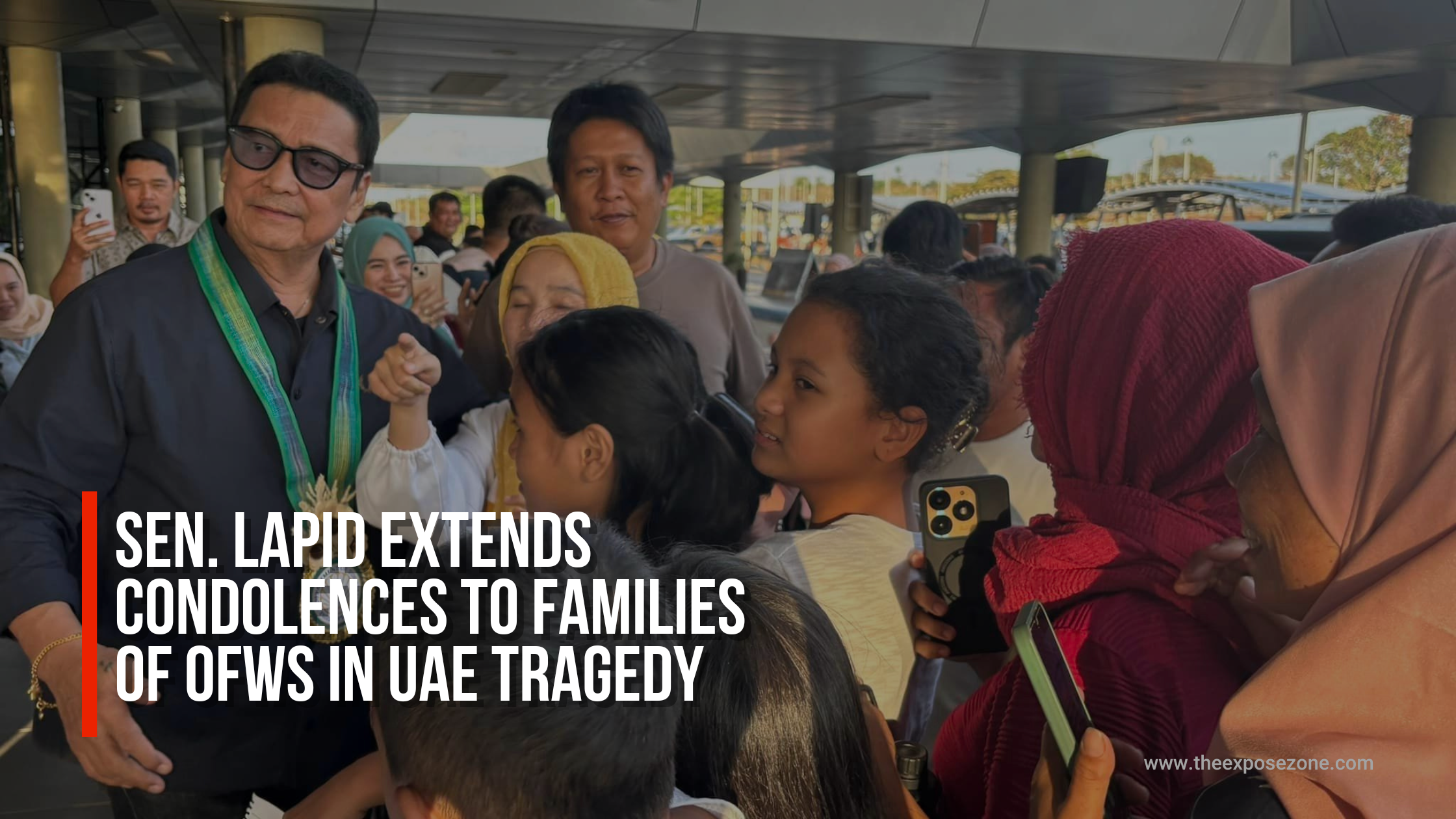 Lapid Condoles with OFW Families after UAE Tragedy