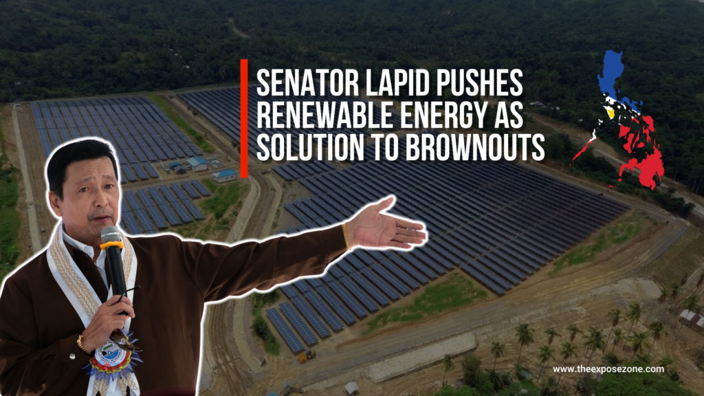 Lapid Pushes Renewable Energy as Solution to Brownouts