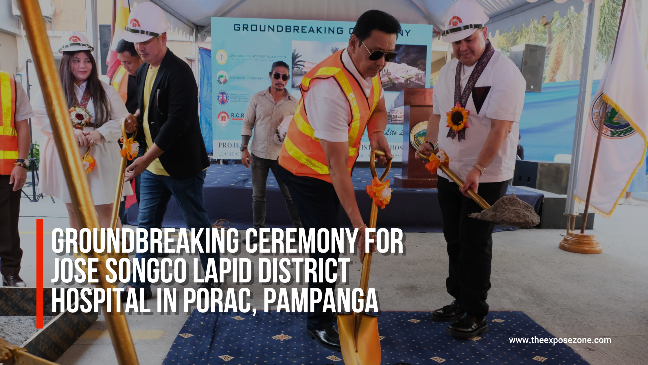 Groundbreaking Ceremony for Jose Songco Lapid District Hospital